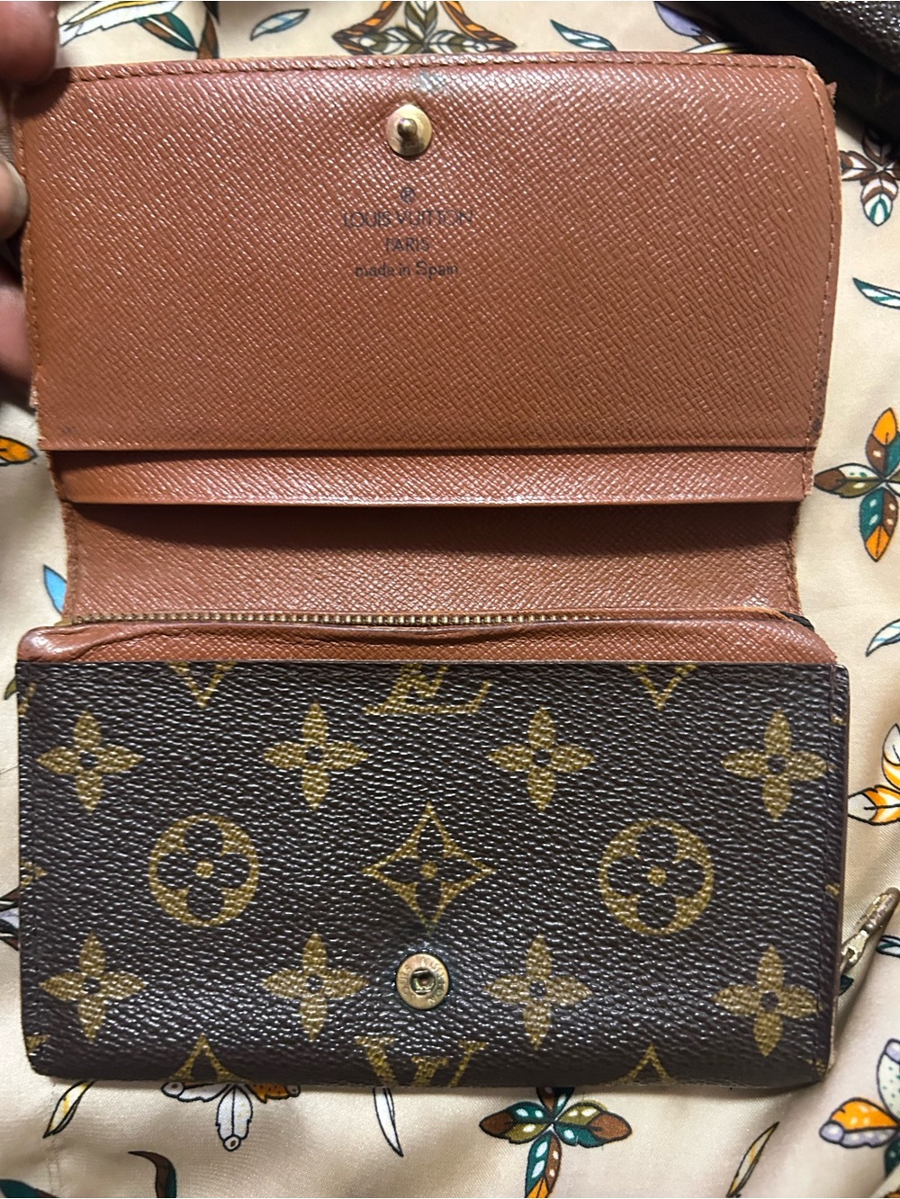 Louis Vuitton Brown Monogram Canvas Continental Wallet -